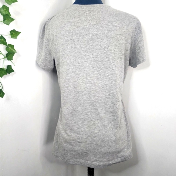 Brooklyn Industries Heathered Grey Map Graphic Tshirt - Picture 9 of 9